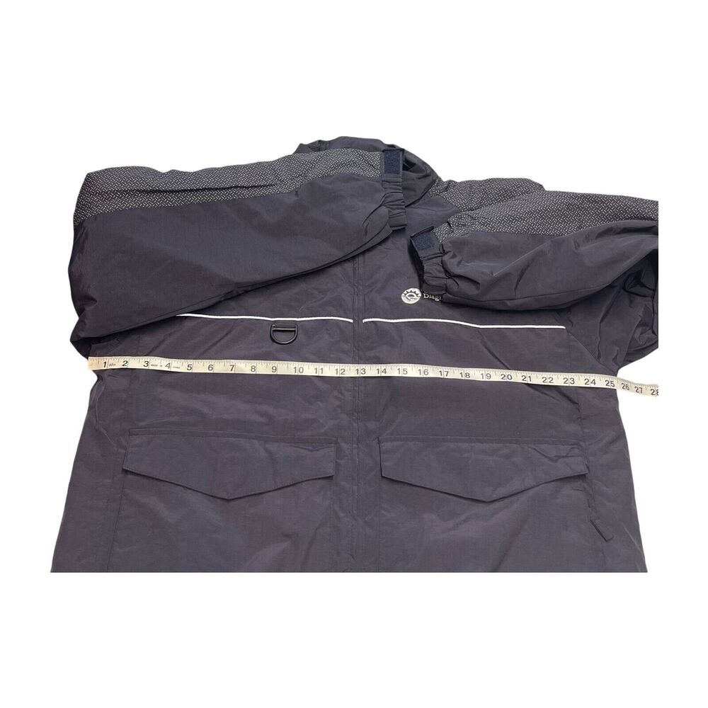 IN Designs Global Jacket Men Large Black 100% Nylon Outdoor Windbreaker Full-Zip - Picture 7 of 9